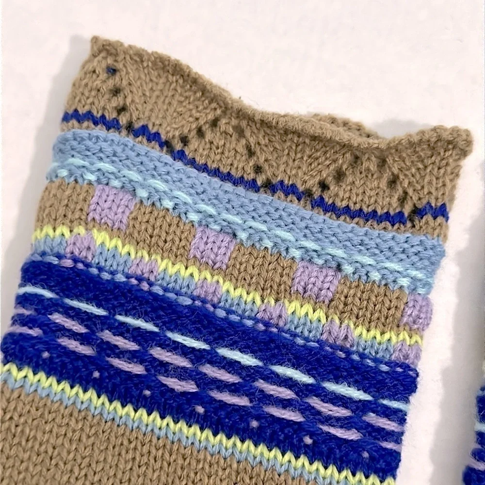 Knitted Fingerless Gloves Soft and Warm Winter  Warmers for Girls Women